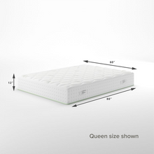 Load image into Gallery viewer, Pressure Relief Olive Oil Memory Foam iCoil® Hybrid King Mattress