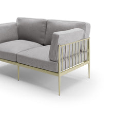 Load image into Gallery viewer, Janelle Metal Frame Loveseat