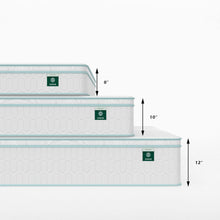 Load image into Gallery viewer, Euro Top Memory Foam Spring Hybrid Twin Mattress