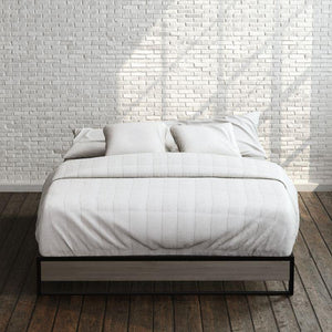 2019 GOOD DESIGN™ Award Winner - Suzanne Metal and Wood Platforma Bed Frame