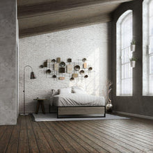 Load image into Gallery viewer, 2019 GOOD DESIGN™ Award Winner - Suzanne Metal and Wood Platforma Bed Frame
