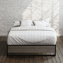Load image into Gallery viewer, 2019 GOOD DESIGN™ Award Winner - Suzanne Metal and Wood Platforma Bed Frame
