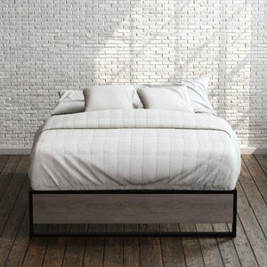 2019 GOOD DESIGN™ Award Winner - Suzanne Metal and Wood Platforma Bed Frame