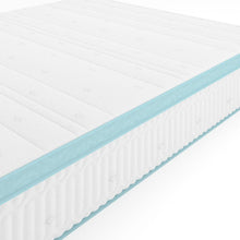 Load image into Gallery viewer, Mint Green Foam Hybrid Spring Twin Mattress
