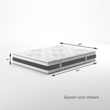 Load image into Gallery viewer, Pressure Relief Gel Memory Foam iCoil® Hybrid Twin Mattress
